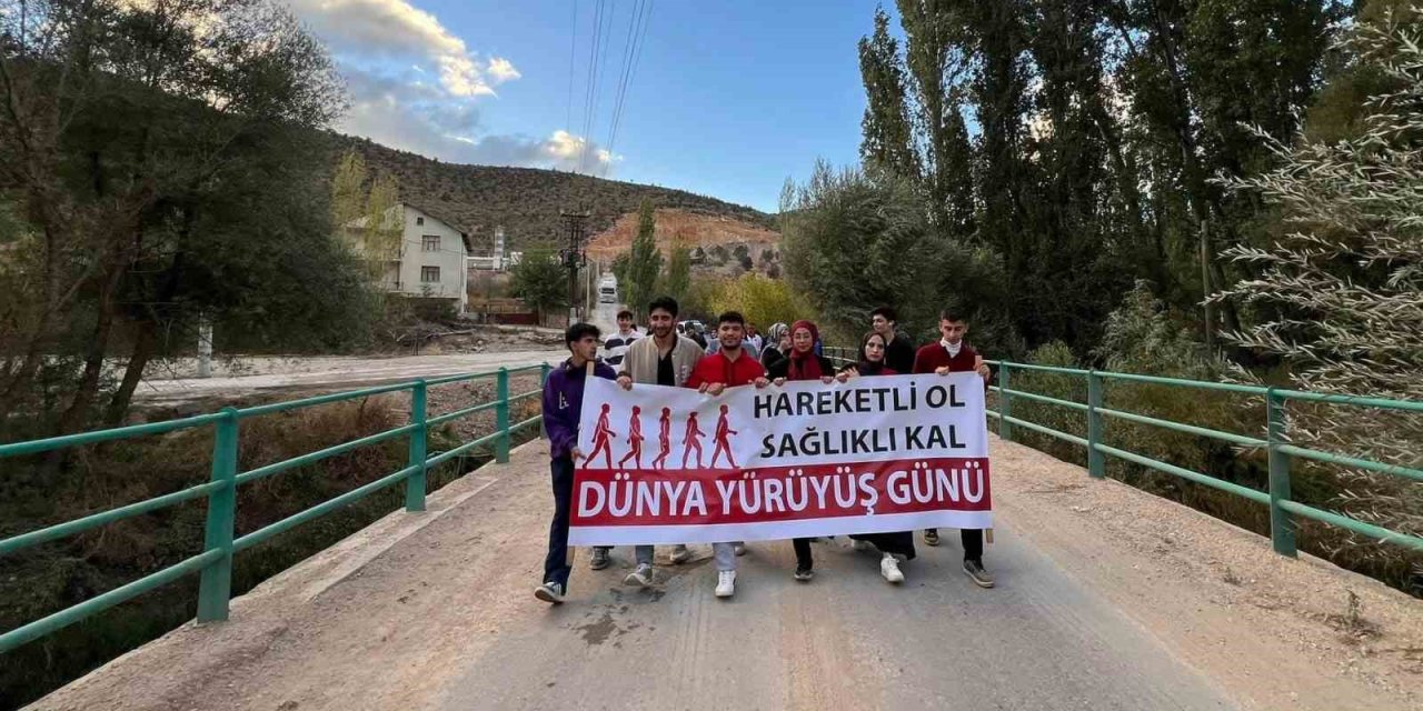 Bozkır’da "Sağlık için yürü" etkinliği