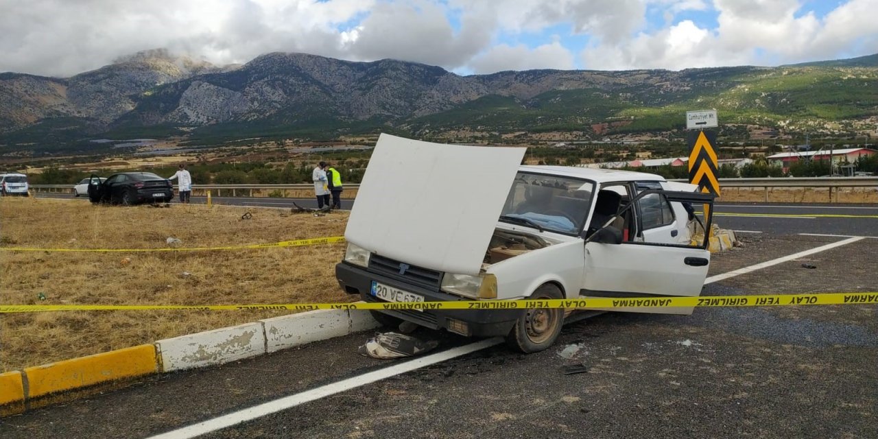 Kontrolsüz kavşakta ölümlü kaza