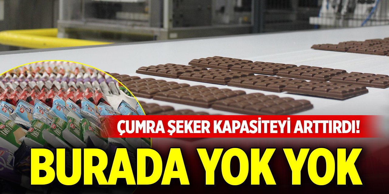 Çumra Şeker kapasiteyi arttırdı! Burada yok yok