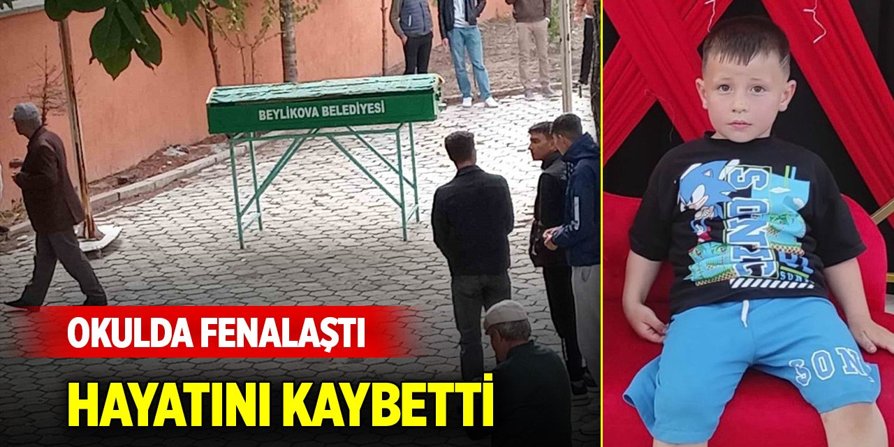Okulda fenalaştı, hastaneye kaldırıldı! 7 yaşındaki çocuk hayatını kaybetti