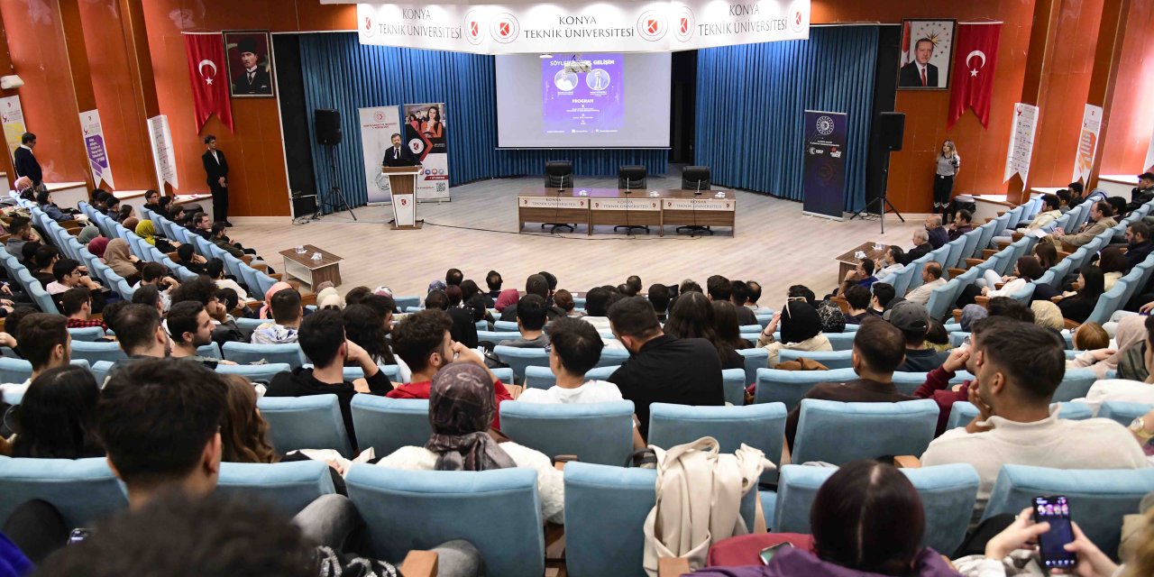 KTÜN öğrencileri kişisel gelişim söyleşisinde bir araya geldi