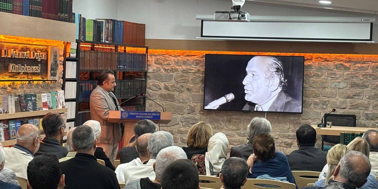 Konya ve Türk Kültürüne adanmış bir ömür... Feyzi Halıcı anıldı