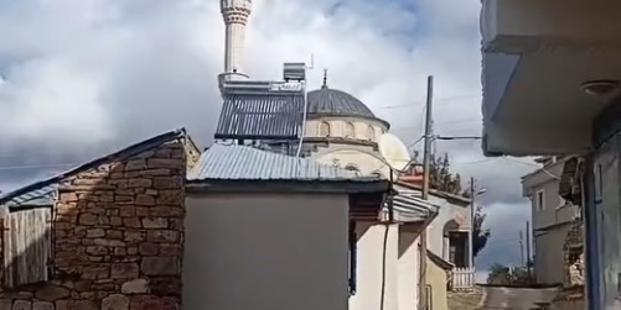 Kaynak makinesi kayboldu, camii hoparlöründen sitem etti
