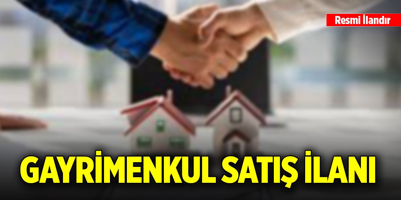 Gayrimenkul satış ilanı