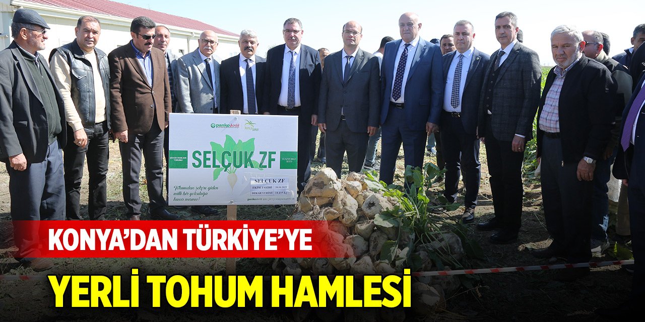 Konya’dan Türkiye’ye yerli tohum hamlesi