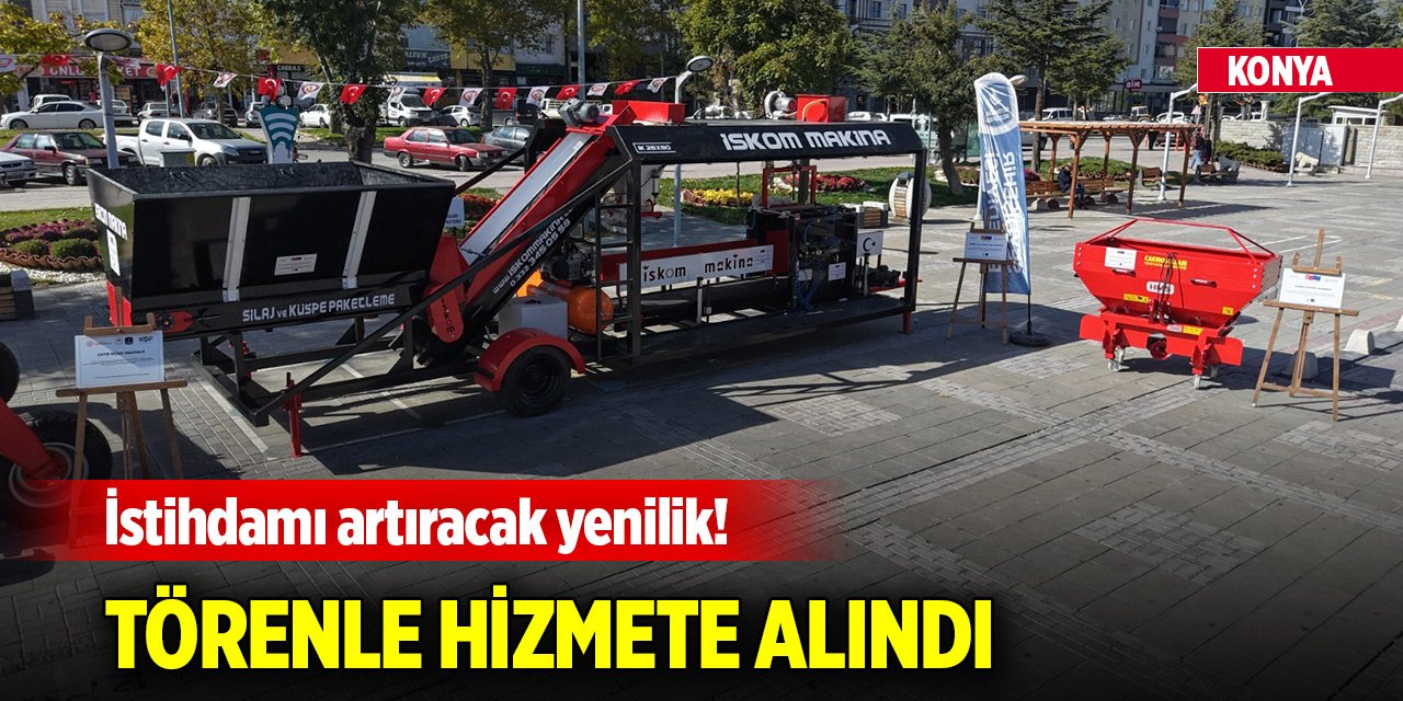 Seydişehir’de istihdamı artıracak yenilik! Törenle hizmete alındı