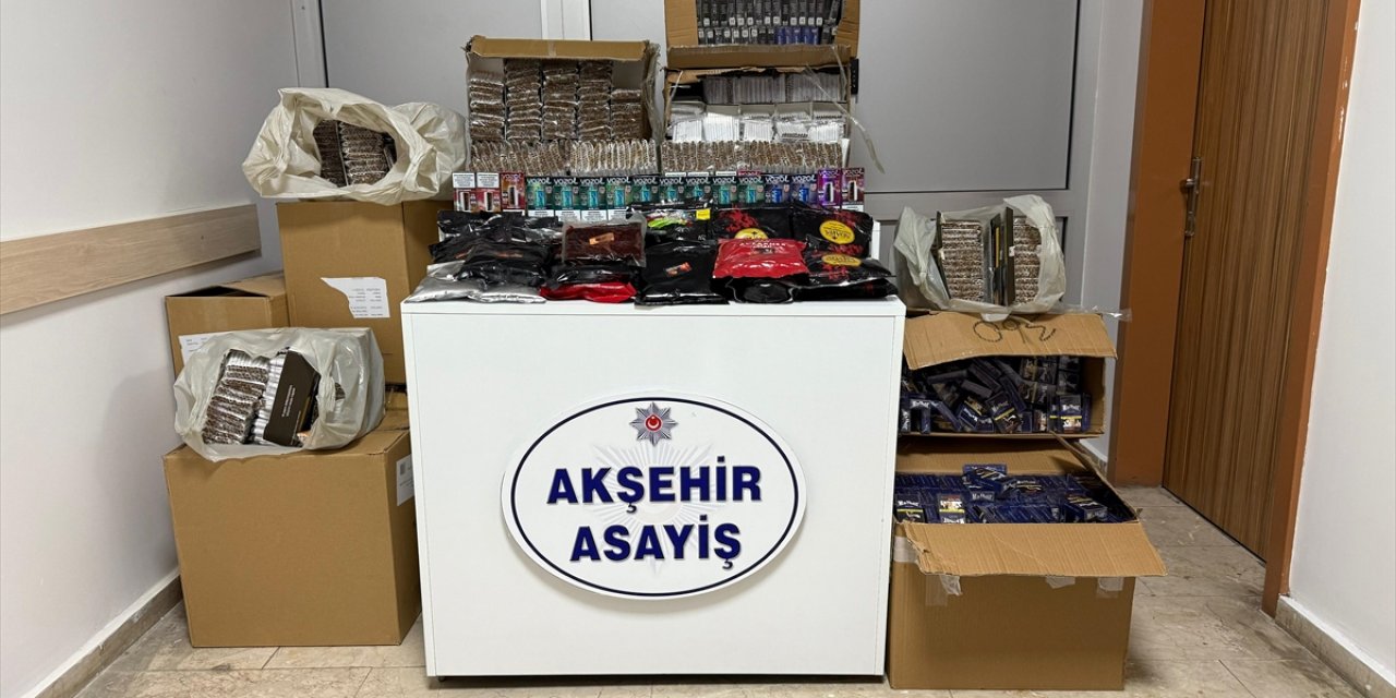 Konya'da kaçakçılık operasyonu... Tutuklandı