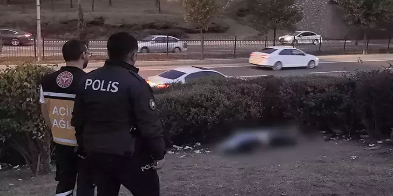 Kavşakta erkek cesedi bulundu