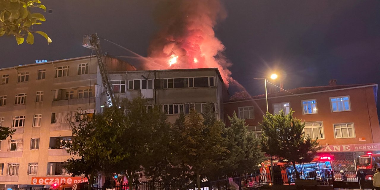 Sevgilisinin iş yerine almadığı kadın binayı kundakladı