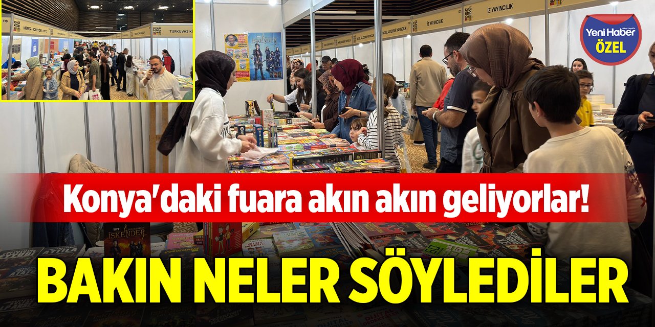 Konya'daki fuara akın akın geliyorlar! Bakın neler söylediler