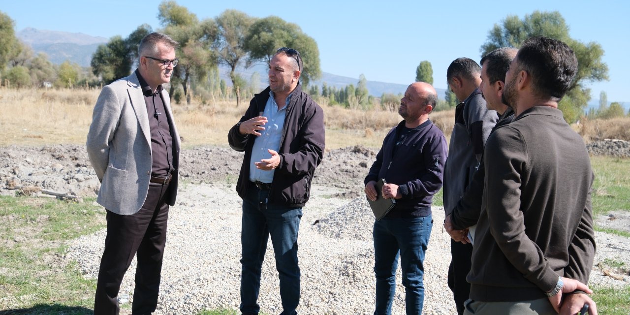 Konya'nın ilçesinde yeraltı kaynakları tespit çalışmaları başladı