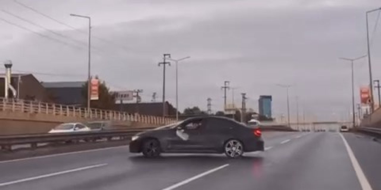 Düğün konvoyunda drift atan sürücüye 52 bin TL ceza