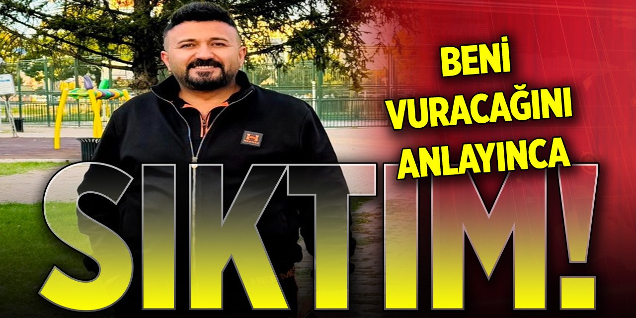 İş insanının cinayet şüphelisi: Beni vuracağını anlayınca sıktım