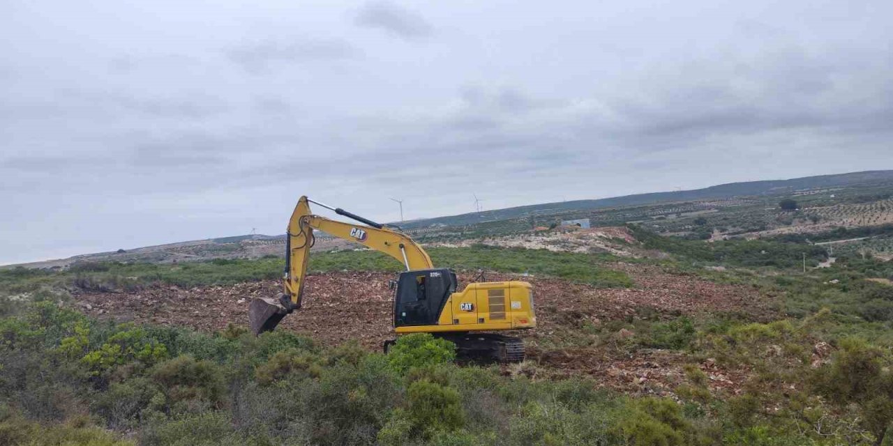 Hazine arazisinde izinsiz kazı yaptılar
