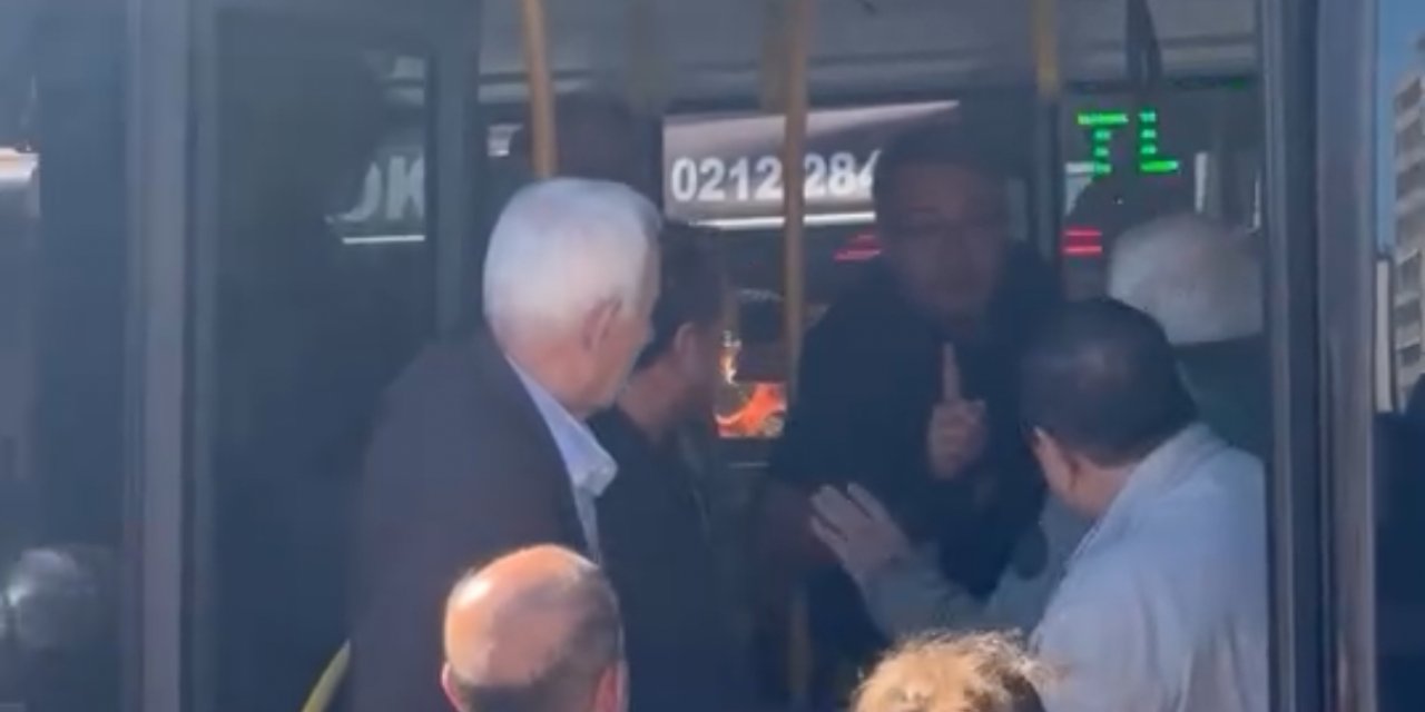 'Kart basma' kavgası; şoförün kafasına yumruk attı