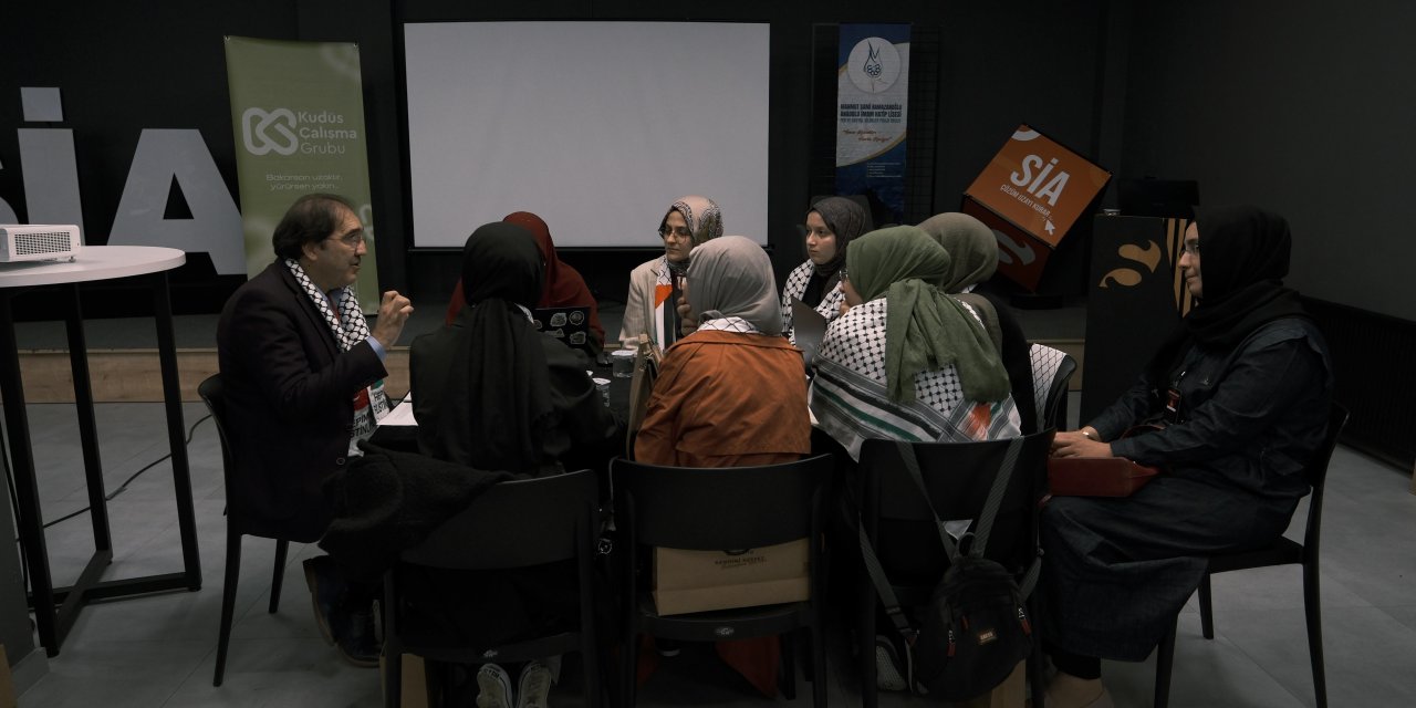 Konya'da liseli gençler Filistin farkındalığı kazanıyor