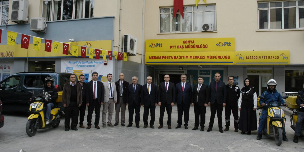 PTT'nin kuruluş yıldönümü Konya'da kutlandı