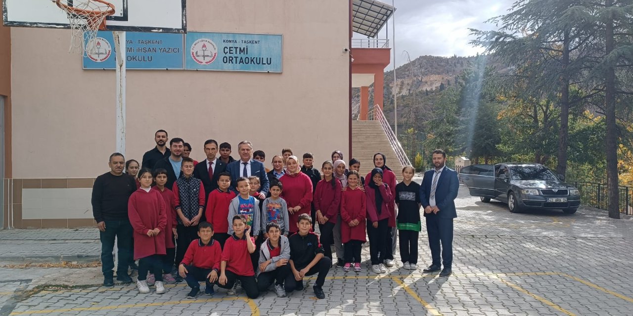 Konya'nın güneyindeki okullara ziyaret