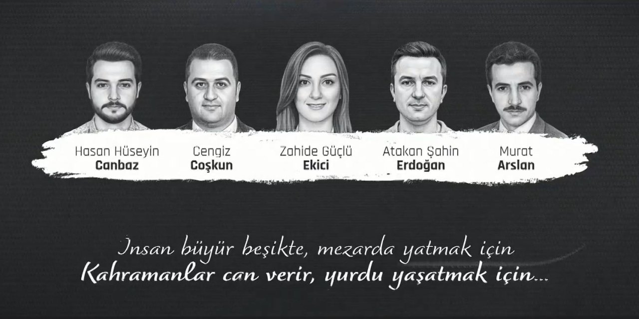 TUSAŞ şehitlerini andı: Onların hayalini geleceğe taşıyacağız