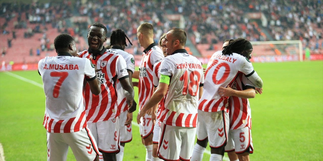 Samsunspor, Avrupa'da dolu dizgin... Dinamo Kiev'i farklı geçtiler