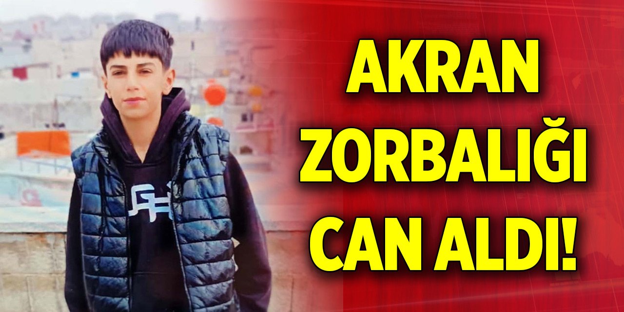Akran zorbalığı can aldı!