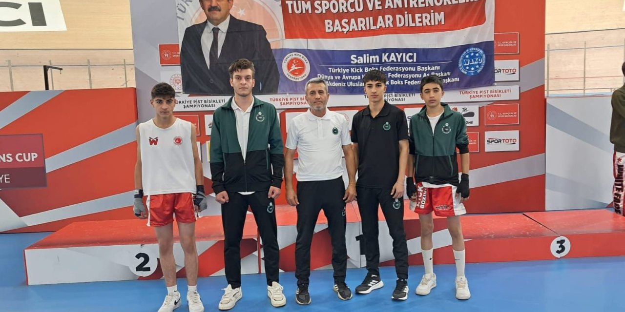 Konya'daki turnuvaya Karatay Belediyespor damga vurdu