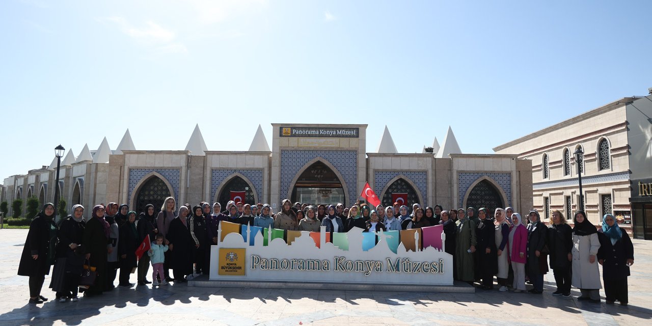 Konya'da kadınlara gezi programı yapıldı