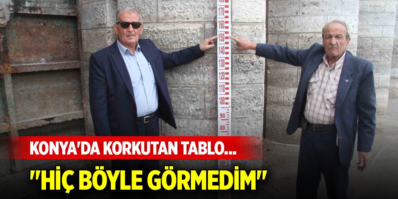 Konya'da korkutan tablo... "Hiç böyle görmedim"