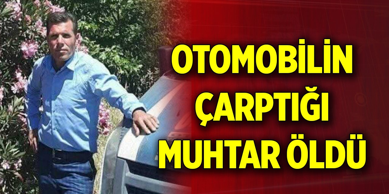 Otomobilin çarptığı muhtar Osman Yardım öldü