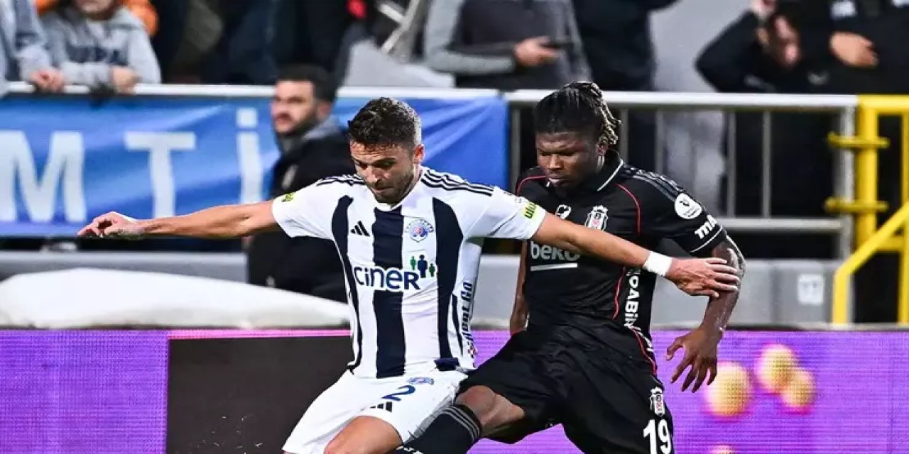 Beşiktaş, Kasımpaşa'dan 1 puanla döndü