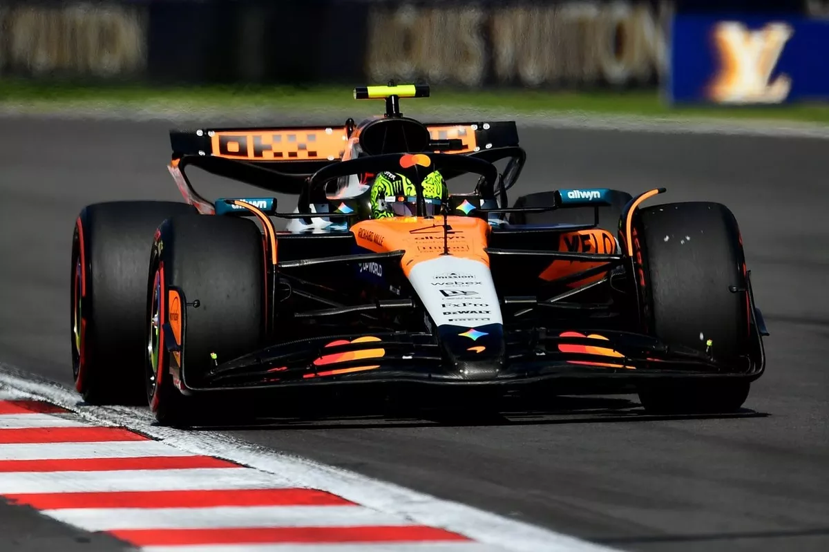 Meksika'da kazanan Lando Norris!