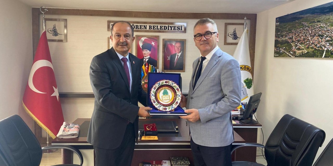 Seydişehir Belediye Başkanı Hasan Ustaoğlu'ndan ziyaret