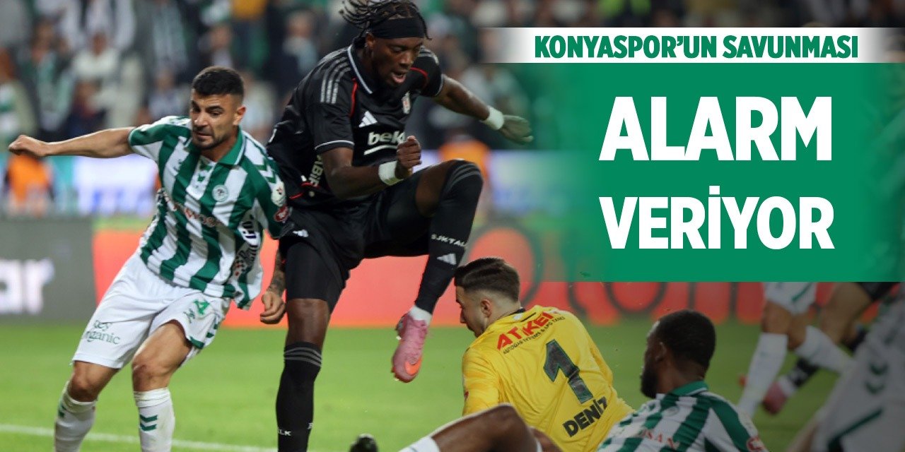 Konyaspor’un savunması alarm veriyor
