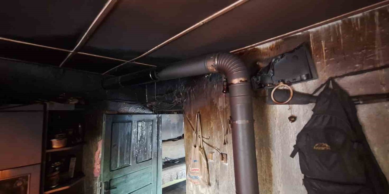 Konya'da yangın... Müstakil ev kullanılamaz hale geldi