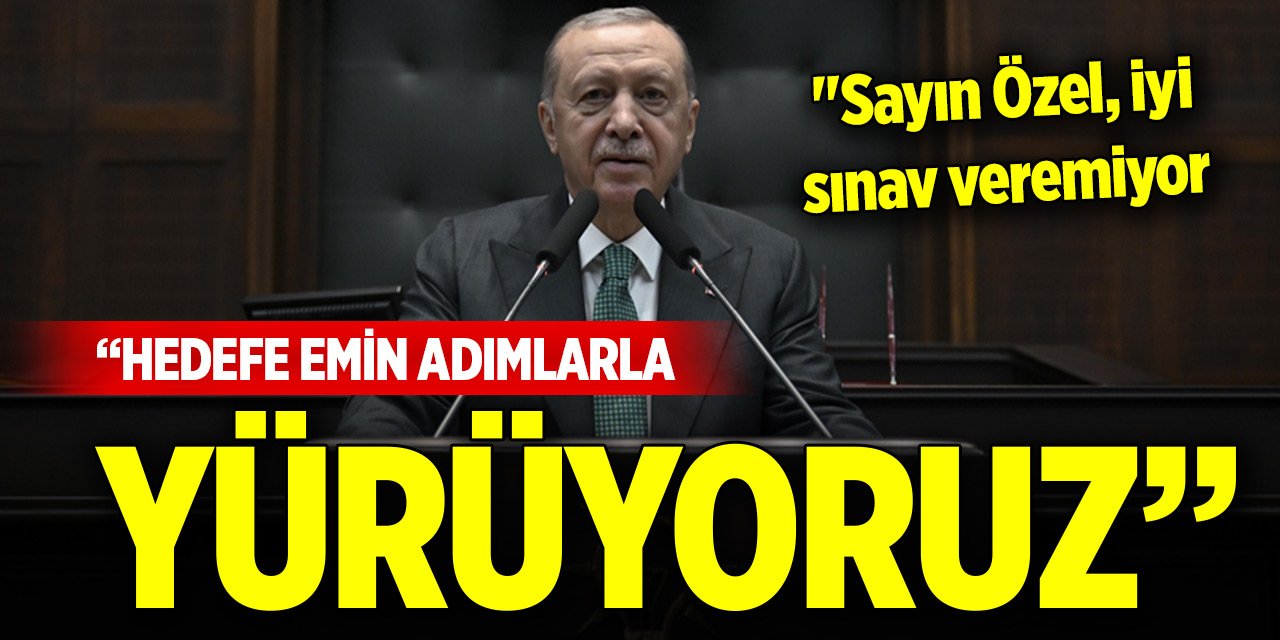 Cumhurbaşkanı Erdoğan: Terörsüz Türkiye menziline doğru emin adımlarla yürüyoruz