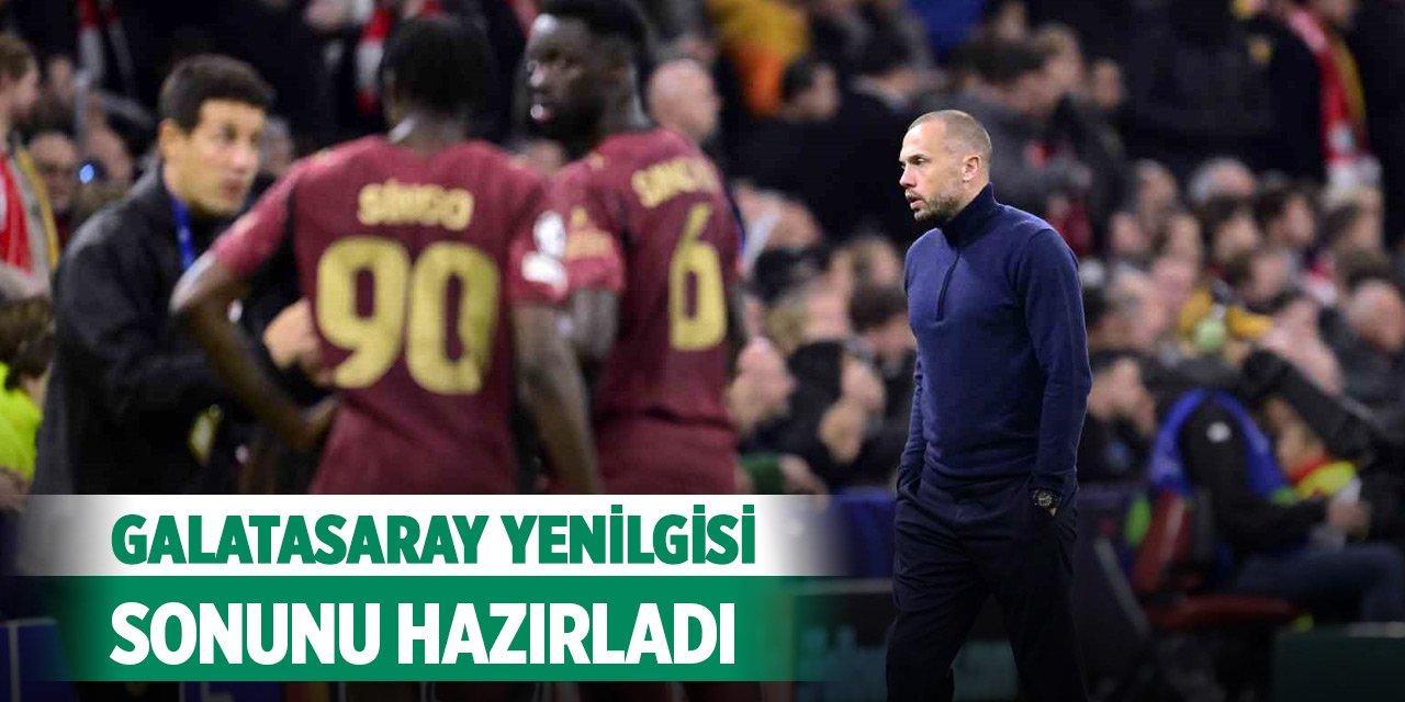 Galatasaray yenilgisi sonu oldu! John Heitinga’nın görevine son verildi
