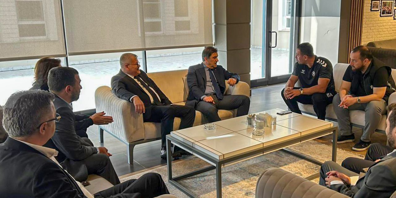 Konyaspor tesislerine ziyaret