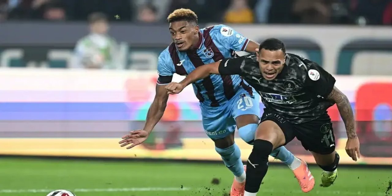 Trabzonspor Corendon Alanyaspor ile 1-1 berabere kaldı