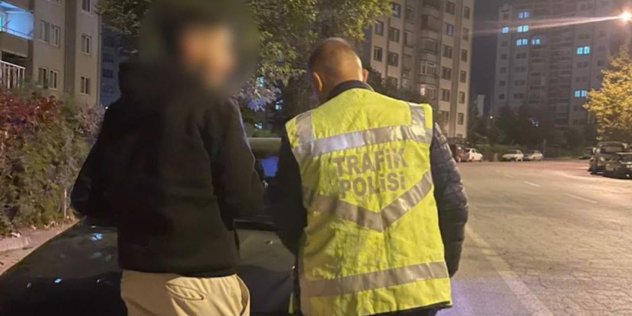 Drift atan ehliyetsiz sürücüye 83 bin lira ceza kesildi