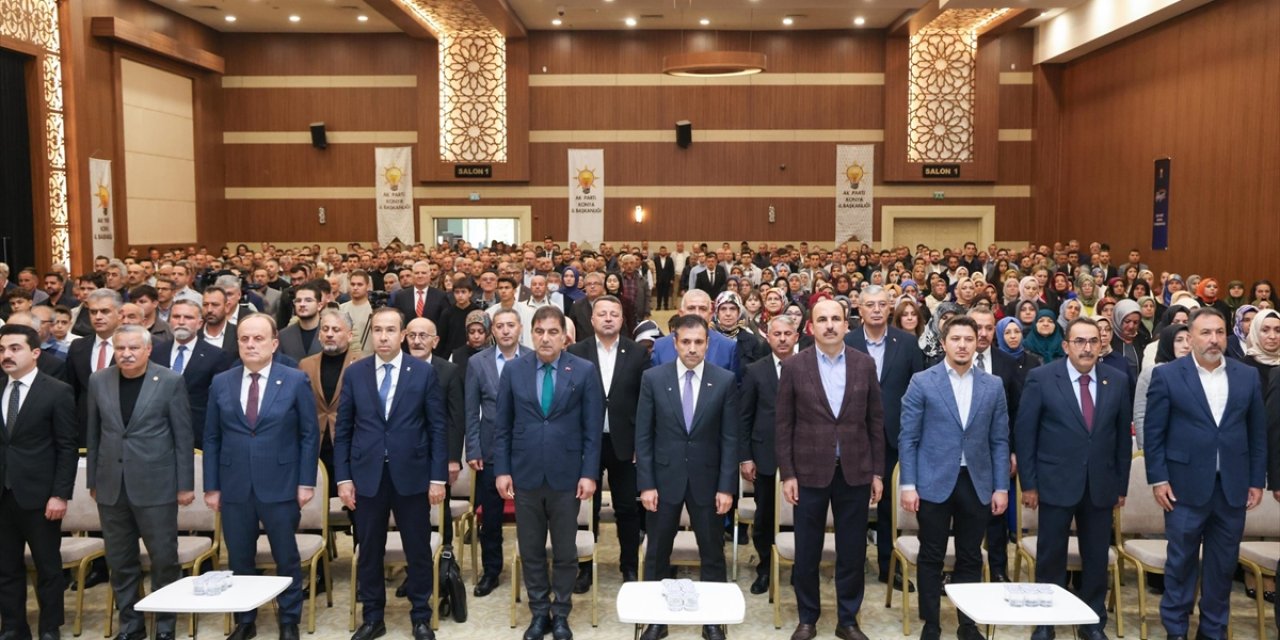 AK Parti Konya İl Danışma Meclisi Toplantısı yapıldı