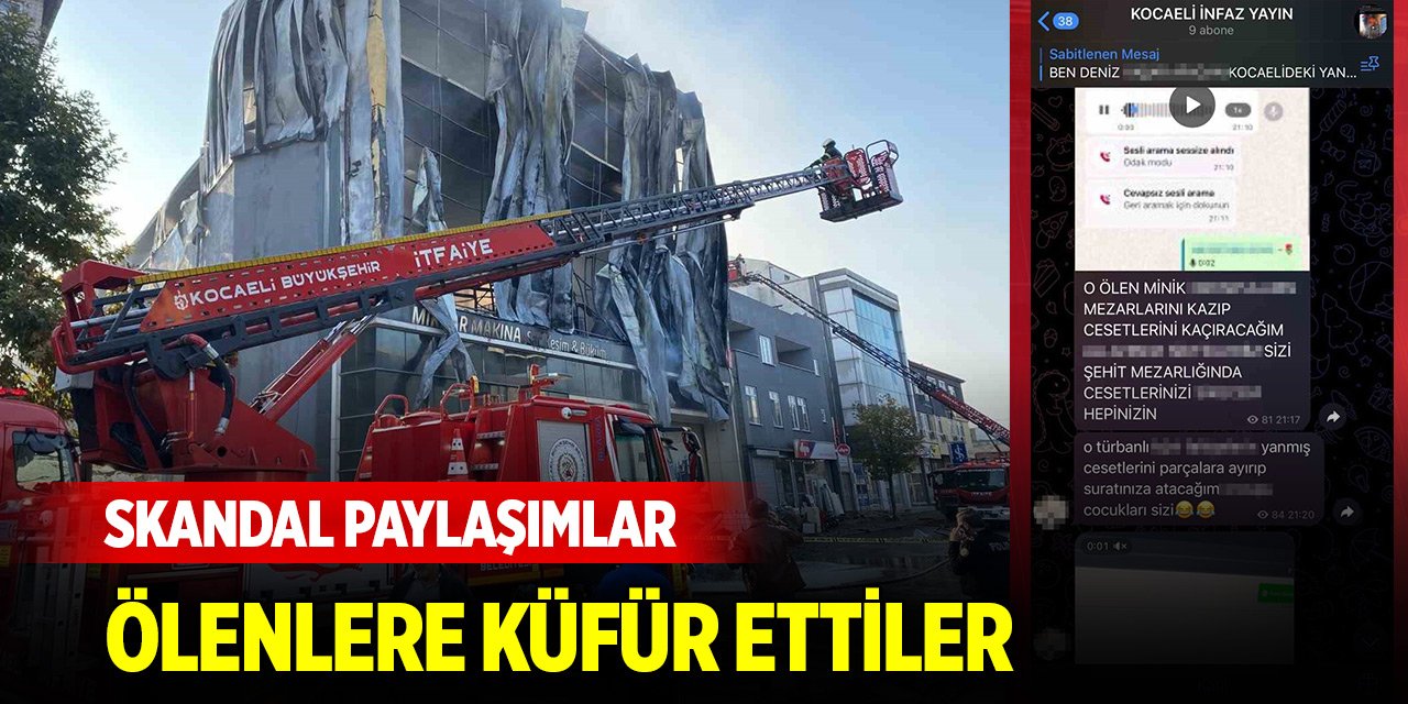 6 kişinin hayatını kaybettiği facia sonrası skandal paylaşımlar... Ölenlere küfür ettiler