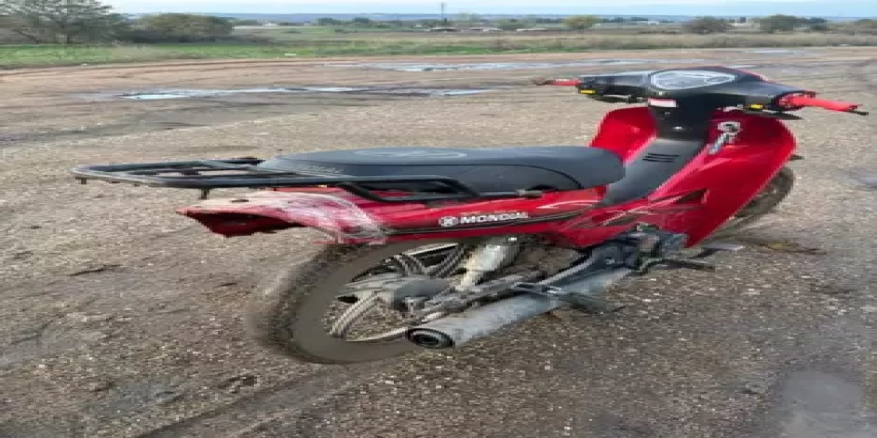 Ehliyetsiz ve plakasız motosiklet sürücüsüne 48 bin lira ceza