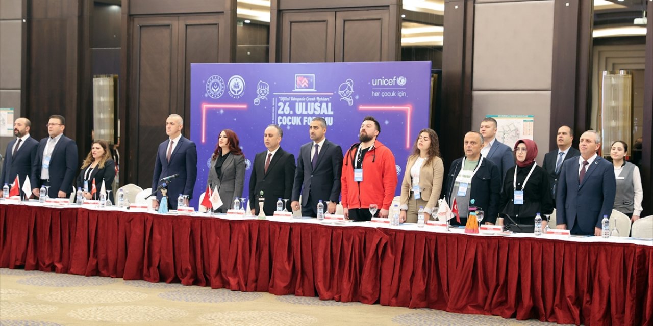 Konya'da "26. Ulusal Çocuk Forumu" başladı