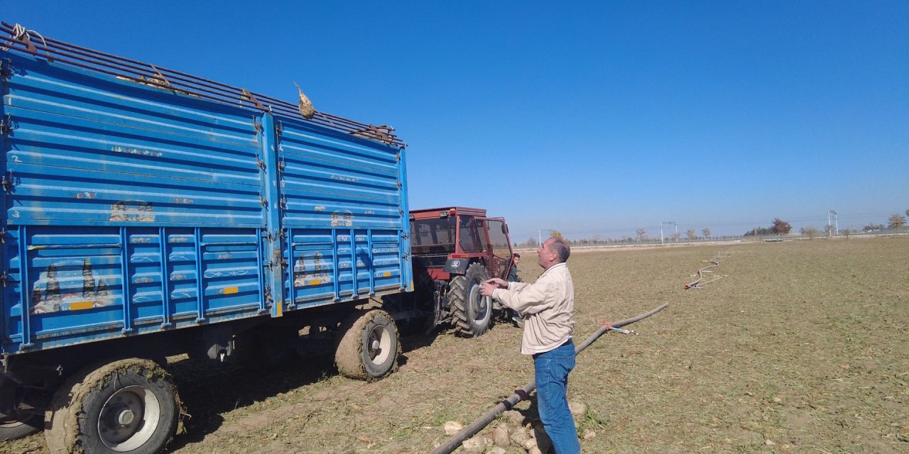 Konya'da başkandan 'çat kapı' ziyaret