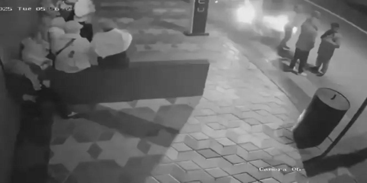 Otomobil durağa daldı: Yaralılar var