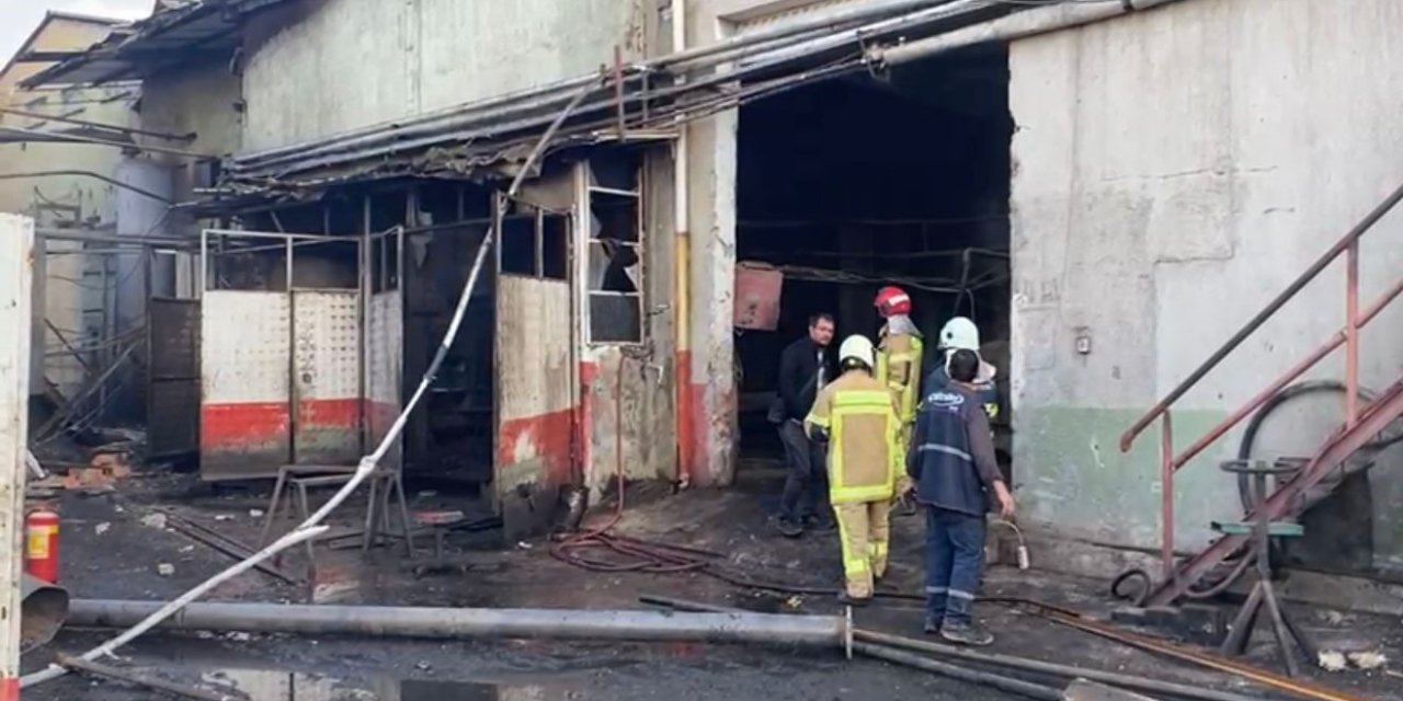 Yağ fabrikasında patlamada: 10 yaralı