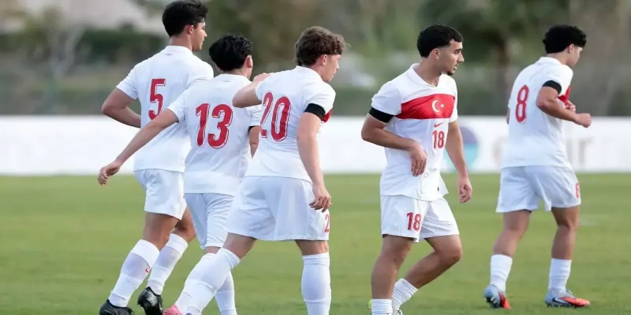 U19 Milli Futbol Takımı, Lihtenştayn’ı farklı mağlup etti