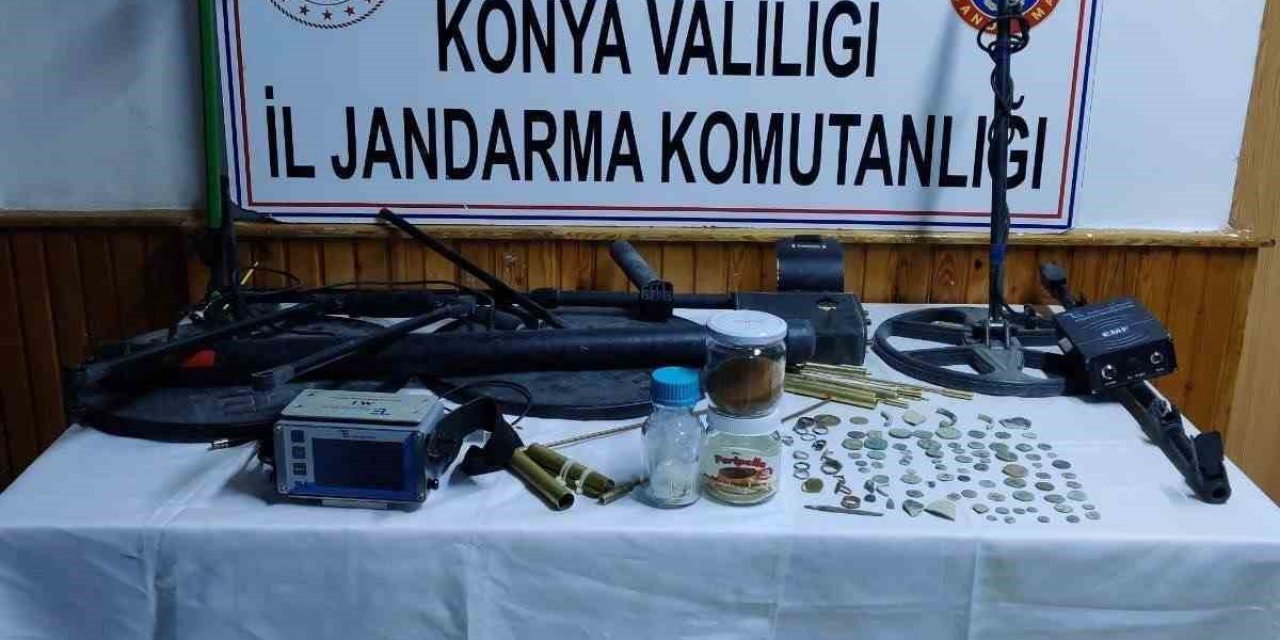 Konya’da tarihi eser operasyonu!