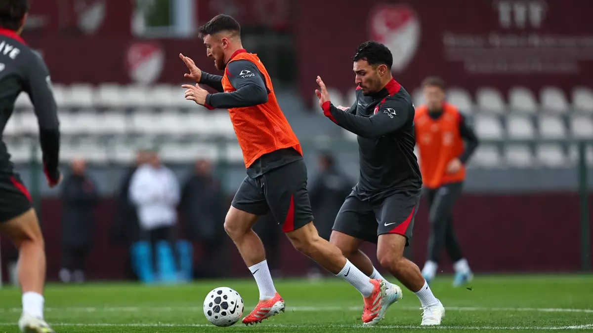 A Milli Takım'da Bulgaristan maçı hazırlıkları devam ediyor