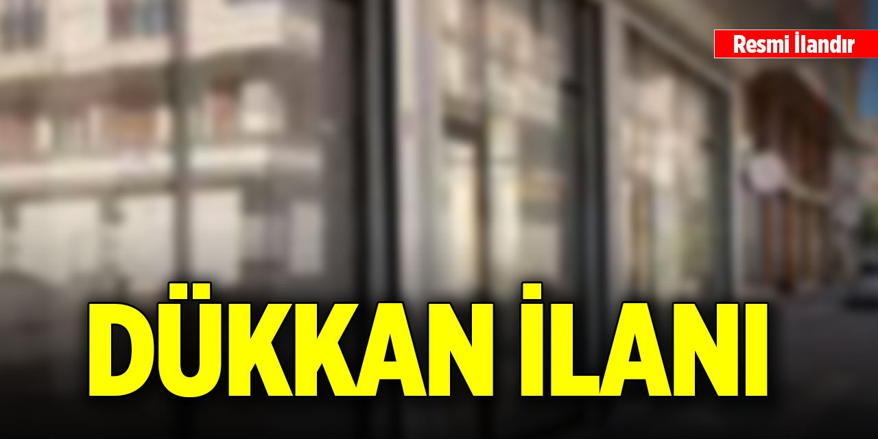 Dükkan ilanı